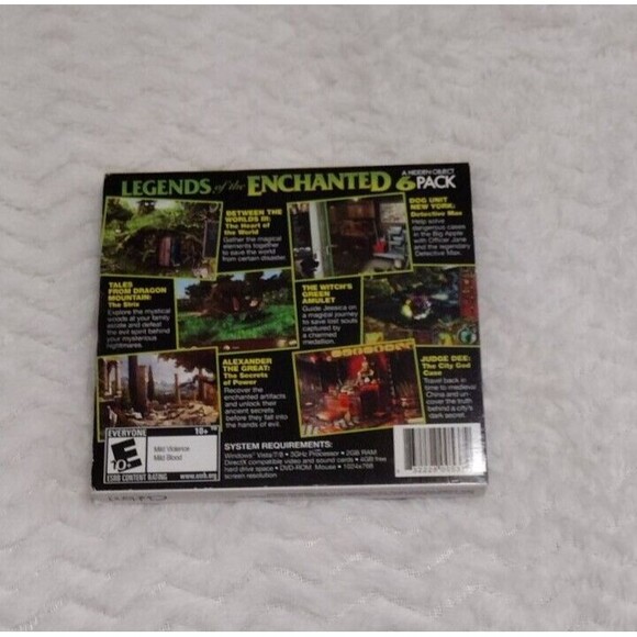 Legends of the Enchanted PC DVD-ROM Hidden Object Collection 6 Pack - Picture 2 of 3